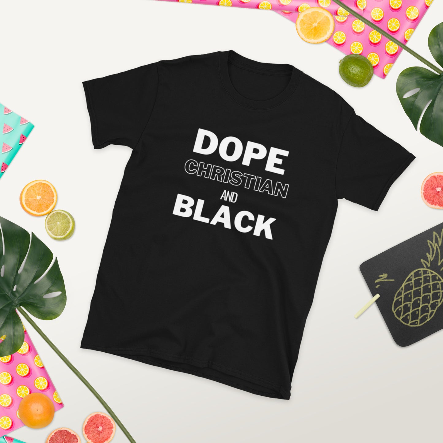 DCB Dope Christian Black - Short-Sleeve Unisex T-Shirt